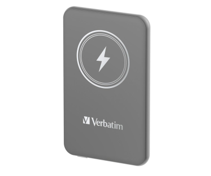 Powerbank VERBATIM Charge 'n' Go Magnetic Wireless Power Bank 5000mAh szary 32244